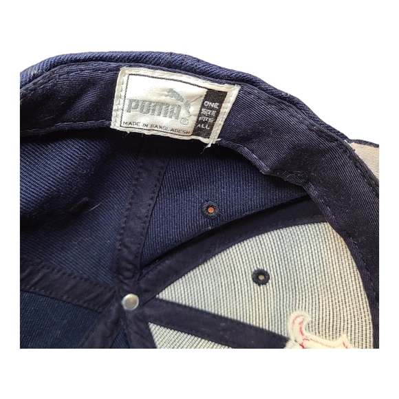 Red Sox Snapback Cap Hat Blue One Size fits All Puma Snapback - Picture 5 of 5